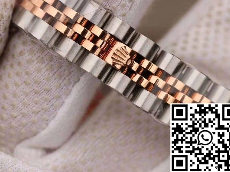Datejust Dial 28MM Enamel Lady Bracelet Tone Two Rolex 1020